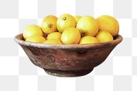 Png lemon, transparent background