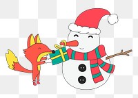 Christmas spirit png sticker, transparent background