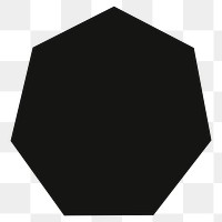 PNG black geometric shape, transparent background