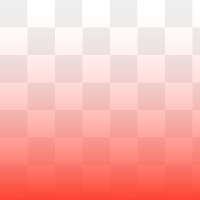 Red gradient png overlay, transparent background