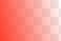 Red gradient png overlay, transparent background