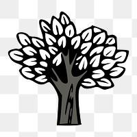 Tree png sticker, transparent background. Free public domain CC0 image.