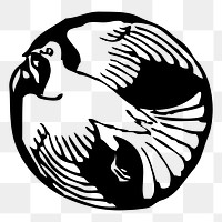 Peace dove png illustration, transparent background. Free public domain CC0 image.