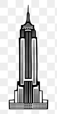 Skyscraper png illustration, transparent background. Free public domain CC0 image.