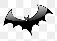 Bat png illustration, transparent background. Free public domain CC0 image.