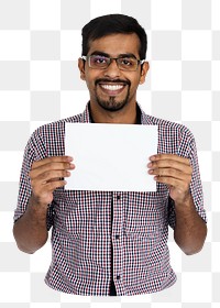 Indian man png element, transparent background