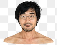 Man png element, transparent background