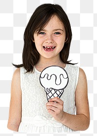 Girl png element, transparent background