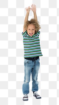 Happy kid  png, transparent background
