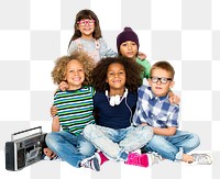 Children  Music png, transparent background