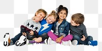 Preschool Children png, transparent background