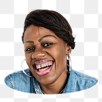 Woman png element, transparent background