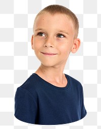 Boy png element, transparent background