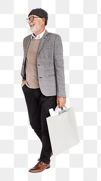 Business man png, transparent background