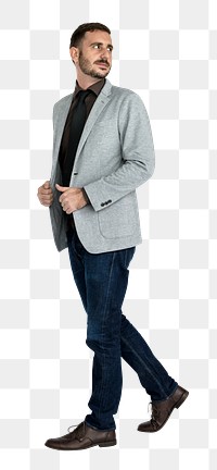 Business man png, transparent background