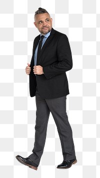 Business man png, transparent background