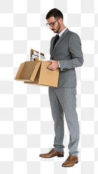 Business man png, transparent background