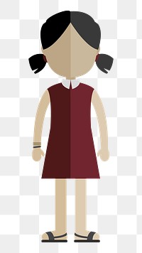 Woman avatar   png sticker, transparent background