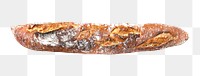 Bread png collage element, transparent background