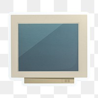 PNG Retro computer icon transparent background