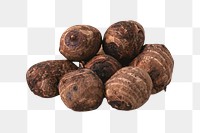Sweet potatoes png collage element on transparent background