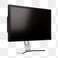 Png lcd monitor screen, isolated image, transparent background