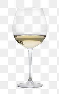 White wine png, transparent background