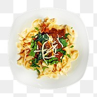 Italian food pasta  png, transparent background