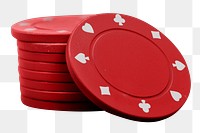 Png gambling casino poker chips, isolated object, transparent background