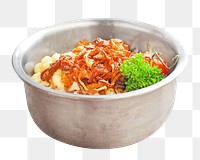 Homemade recipe pasta  png, transparent background