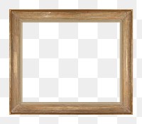 Gold picture frame png mockup, transparent design. Remixed by rawpixel.