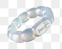 Chalcedony ring png transparent background. Remixed by rawpixel.