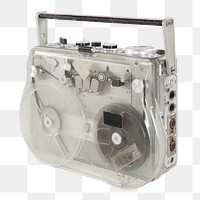 PNG Reel-to-reel tape recorder transparent background. Remixed by rawpixel.