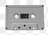 Cassette tape png, isolated object, transparent background