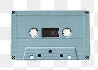 Cassette tape png, isolated object, transparent background