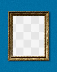 Picture frame mockup png, transparent design