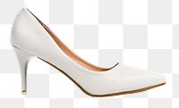 White high heel png transparent background