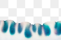 PNG Abstract chromatography  border, transparent background