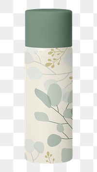 Toner bottle png beauty product packaging, transparent background