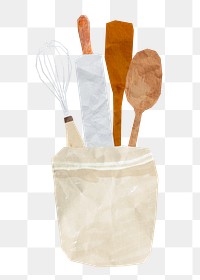 Baking tool png sticker, cute collage element, transparent background