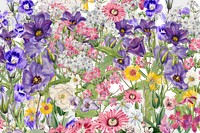 Aesthetic purple flowers png, transparent background