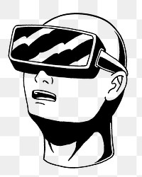 Png VR headset  illustration, transparent background