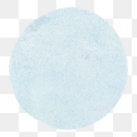 PNG Blue round shape illustration transparent background