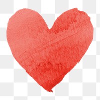 PNG Heart love illustration transparent background