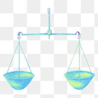 PNG gradient law scales collage remix, transparent background