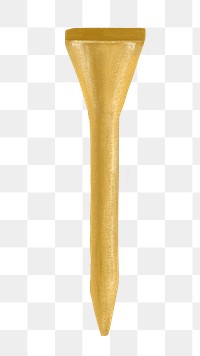 Golf tee png sport equipment, transparent background