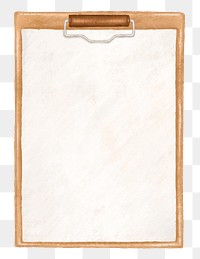 Clipboard png, office stationery, transparent background