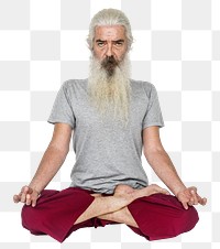 Spiritual man png, transparent background