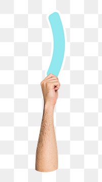 Bracket sign png hand holding sign, transparent background