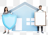 House insurance png, transparent background